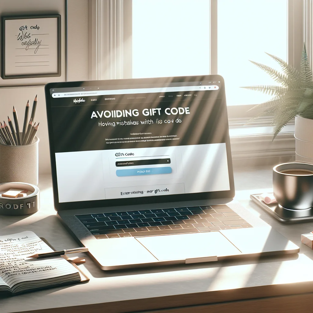 Avoiding Mistakes with Gift Codes